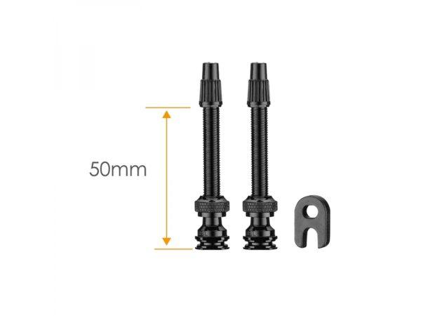 Ciclovation Light Weight Tubeless Valve Stem (Black) | Cycling Gears Hub - Cycling Gears Hub