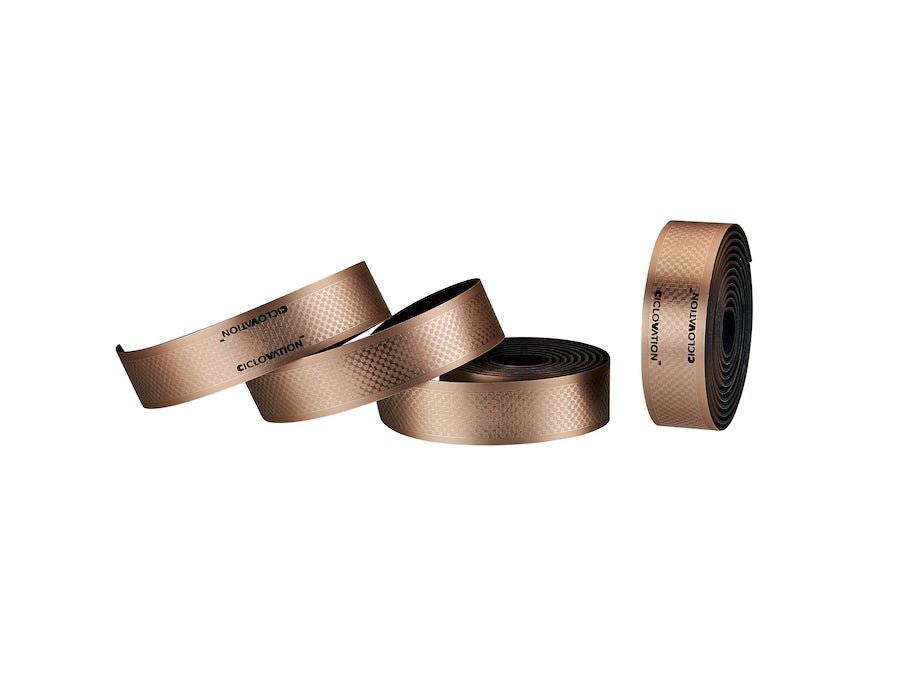 Ciclovation Poly Touch Vapor Metallic Advanced Bartape (Champagne) | Cycling Gears Hub - Cycling Gears Hub