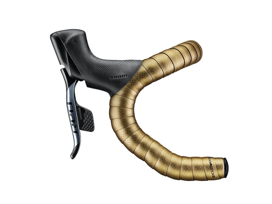 Ciclovation Poly Touch Vapor Metallic Advanced Bartape (Royal Gold) | Cycling Gears Hub - Cycling Gears Hub