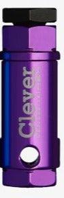 Clever Standard Chain Barrel AL W/ Valve Core Remover Handle (Purple) | Cycling Gears Hub - Cycling Gears Hub