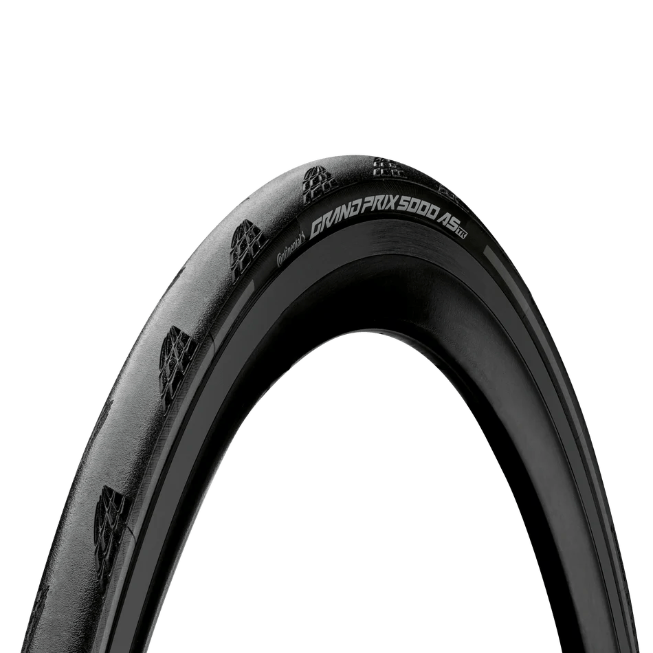 Continental Grand Prix 5000 All Season (ASTR) 700c Tire – Tubeless Ready, Black/Reflective, 4 - Ply Protection - Cycling Gears Hub