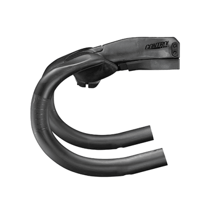 Controltech Sirocco Integrated Drop Handlebar (Black) | Cycling Gears Hub - Cycling Gears Hub