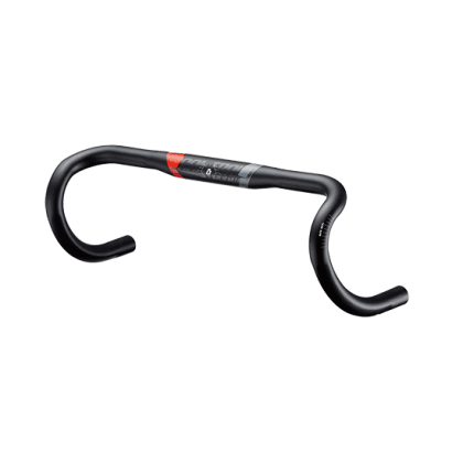 Controltech SLA Compact Drop Handlebar (Black/Red Decal) | Cycling Gears Hub - Cycling Gears Hub