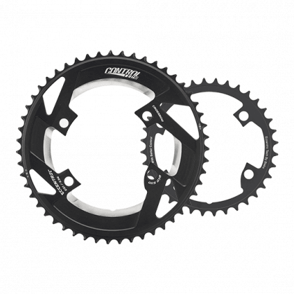 Controltech SRAM CR - 49 Eccentric 11 Speed Chainring (Black) | Cycling Gears Hub - Cycling Gears Hub