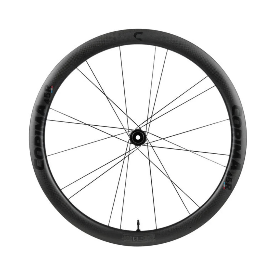 CORIMA RR 45R 28"700C 20SP | TUBELESS TC TA DX SHIMA | MATTE BLACK