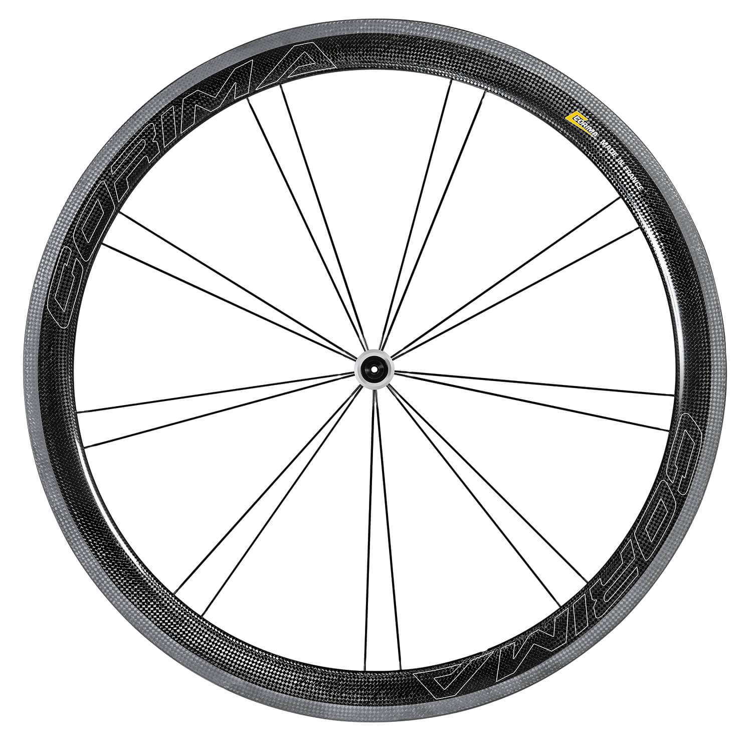 Corima WS Plus 47 Carbon Rim Brake Wheel - Shimano/SRAM (Black) | Cycling Gears Hub - Cycling Gears Hub