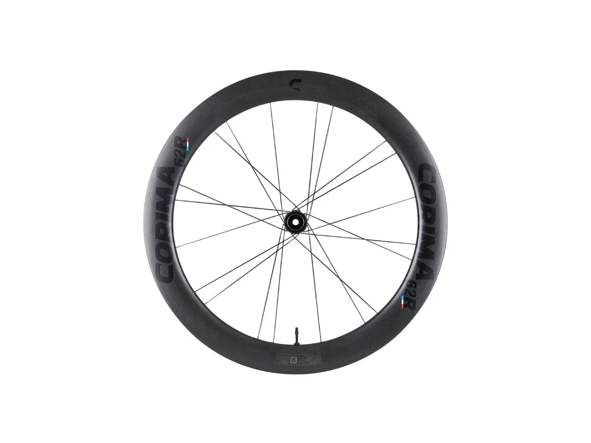 CORIMA RR 62R 28"700C 20SP TUBELESS TC TA DX SHIMA MATTE BLACK