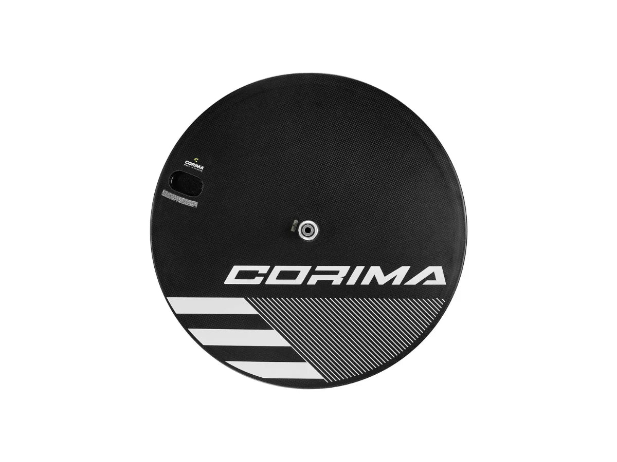 CORIMA RR DISC WHEEL LENTICULAR 28" | 700C TUBULAR TRACK | CERAMIC WHITE