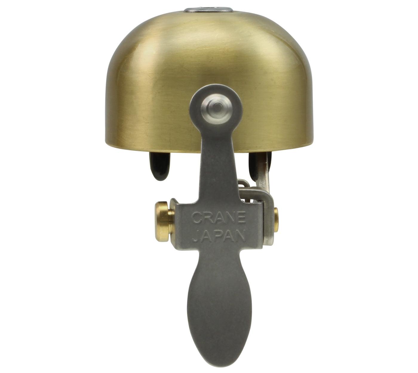 Crane E - NE Clamp Band Mount Bell (Matte Gold) | Cycling Gears Hub - Cycling Gears Hub
