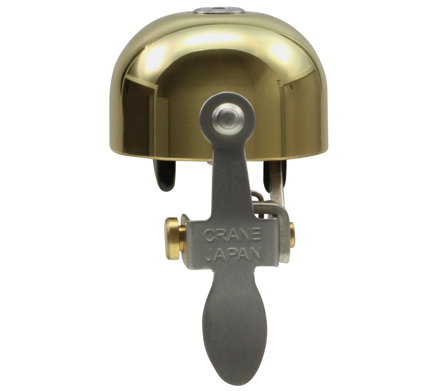 Crane E - NE Clamp Band Mount Bell (Polished Gold) | Cycling Gears Hub - Cycling Gears Hub
