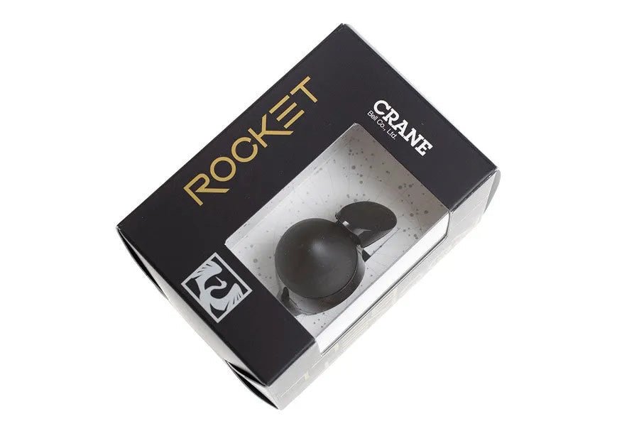 Crane Rocket Bell (Stealth Black) | Cycling Gears Hub - Cycling Gears Hub