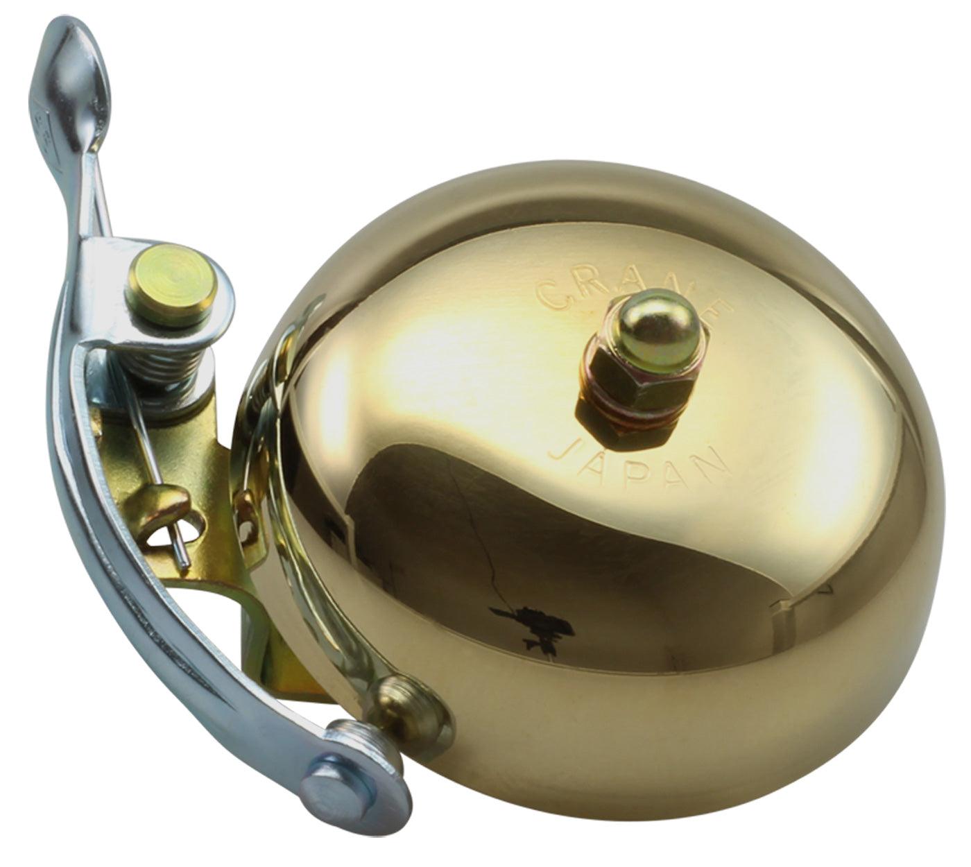 Crane Suzu Steel Band Mount Bell (Gold) | Cycling Gears Hub - Cycling Gears Hub