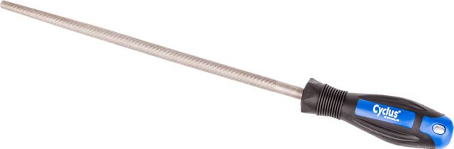 Cyclus Round Tool File w/ Plastic Handle | Cycling Gears Hub - Cycling Gears Hub