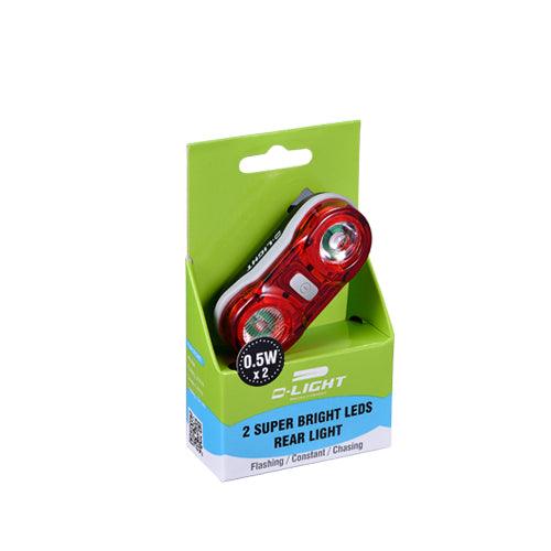 D - Light CG - 405R Battery Rear Light | Cycling Gears Hub - Cycling Gears Hub