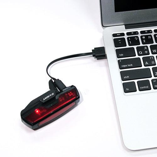 D - Light CG - 420R1 Rechargeable Rear Light | Cycling Gears Hub - Cycling Gears Hub