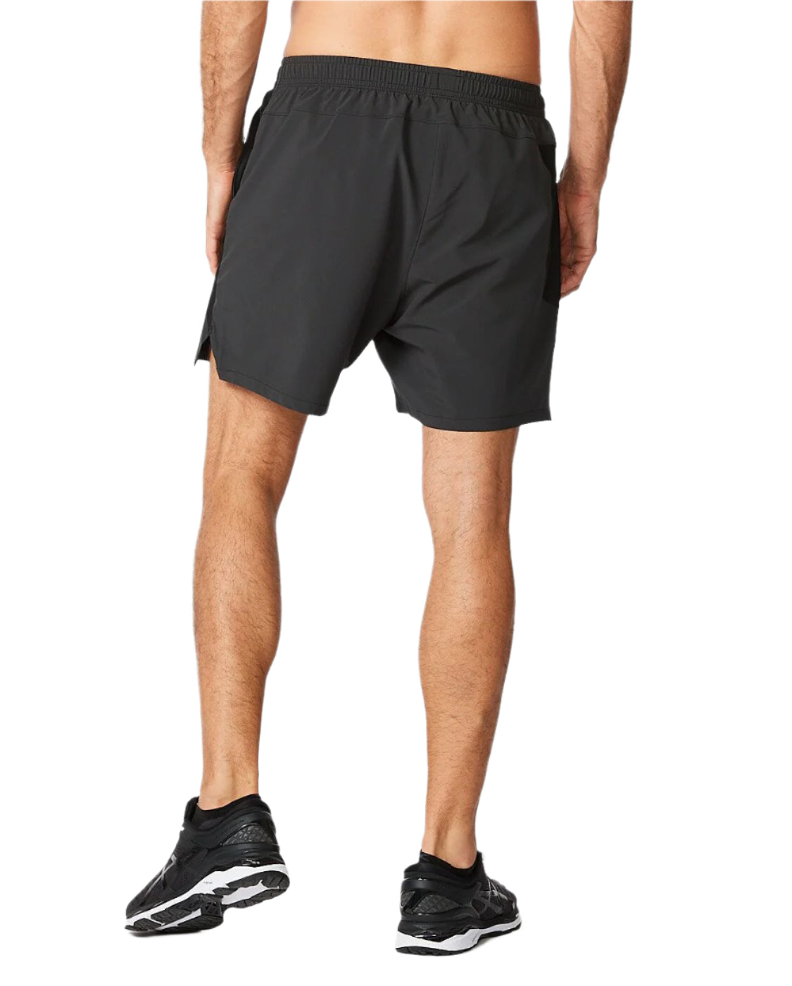 2XU MR6668B Motion 6 Inch Men's Running Shorts (Black/Black) | Cycling Gears Hub