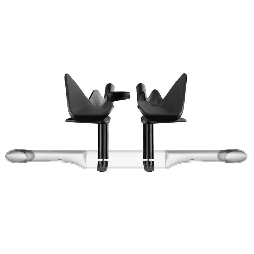 Deda Elementi Jet One Handlebar Clip On Extensions (Black) | Cycling Gears Hub - Cycling Gears Hub