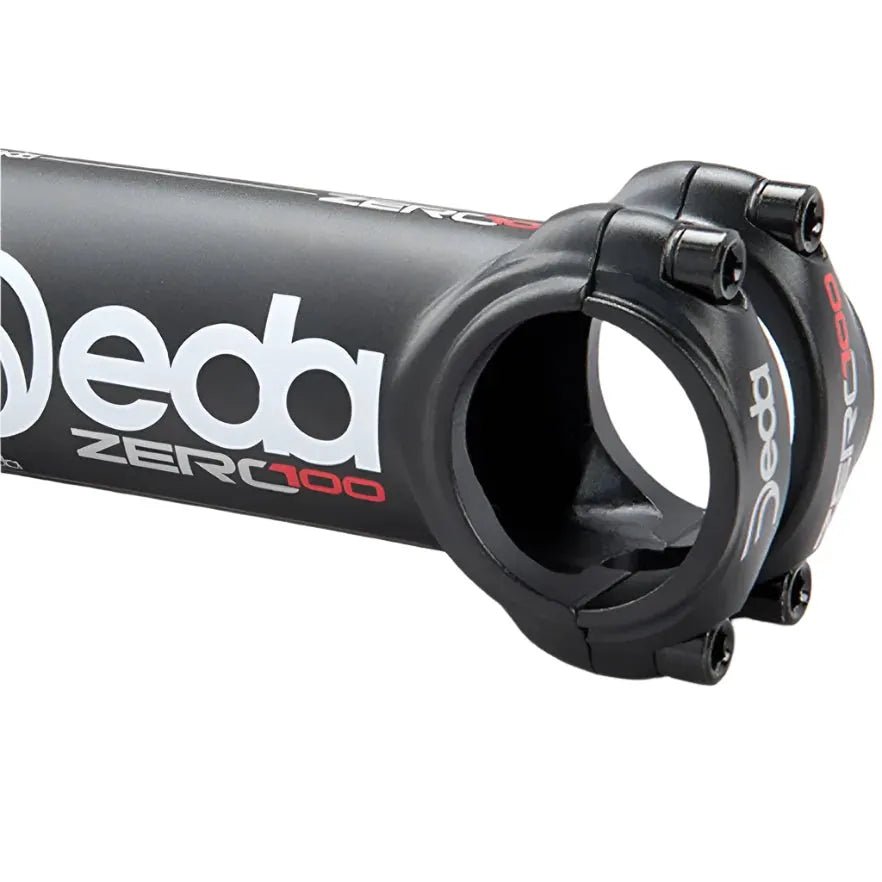 Deda Elementi Zero 100 82° Stem (Black) | Cycling Gears Hub - Cycling Gears Hub