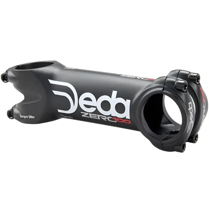 Deda Elementi Zero 100 82° Stem (Black) | Cycling Gears Hub - Cycling Gears Hub