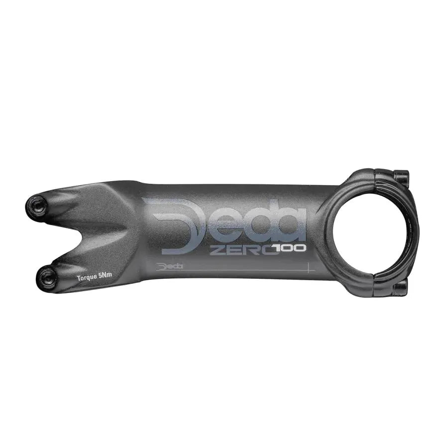 Deda Elementi Zero 100 82° Stem (Black On Black) | Cycling Gears Hub - Cycling Gears Hub