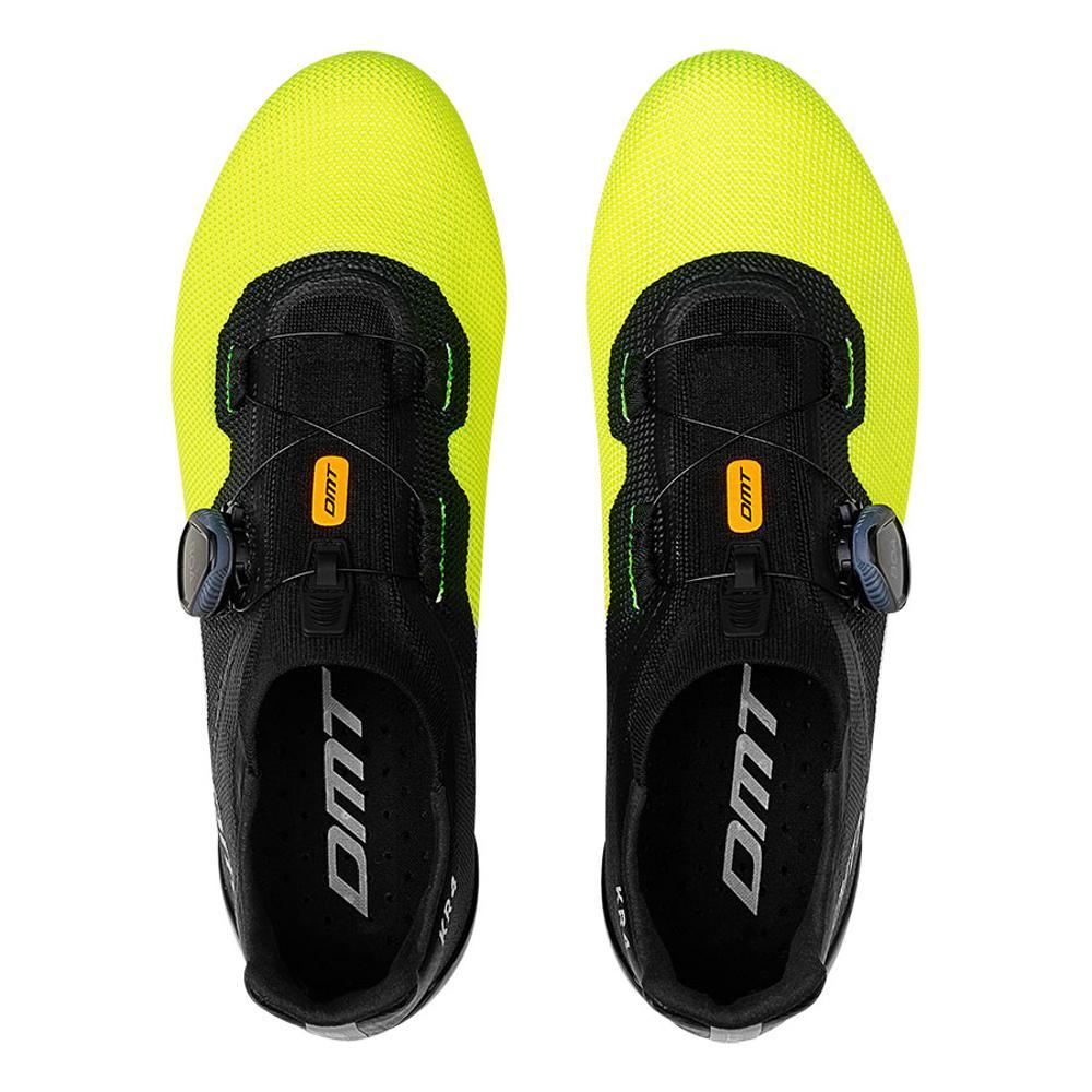 DMT KR4 Road Cycling Shoes (Black/Yellow Fluo) | Cycling Gears Hub