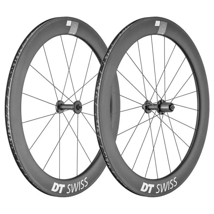 DT Swiss ARC 1400 Dicut 48 Carbon Tubeless Rim Brake Wheel - Shimano/Sram (Black) | Cycling Gears Hub - Cycling Gears Hub