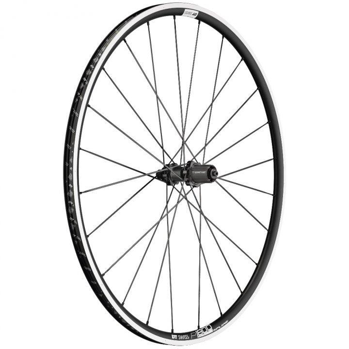 DT Swiss P1800 Spline Aluminium Tubeless Rim Brake Wheel - Shimano/Sram (Black) | Cycling Gears Hub - Cycling Gears Hub