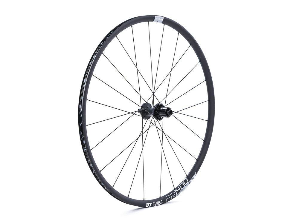 DT Swiss PR 1400 Dicut Aluminium Tubeless Disc Brake Wheel - Shimano/Sram (Black) | Cycling Gears Hub - Cycling Gears Hub
