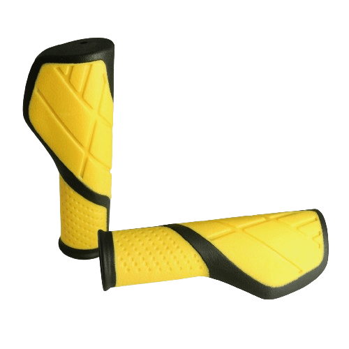 Ebon CB - 3870G Comfortable Grips (Yellow) | Cycling Gears Hub - Cycling Gears Hub