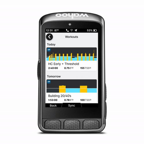 Wahoo Elemnt Ace GPS Cyclocomputer (Black) | Cycling Gears Hub