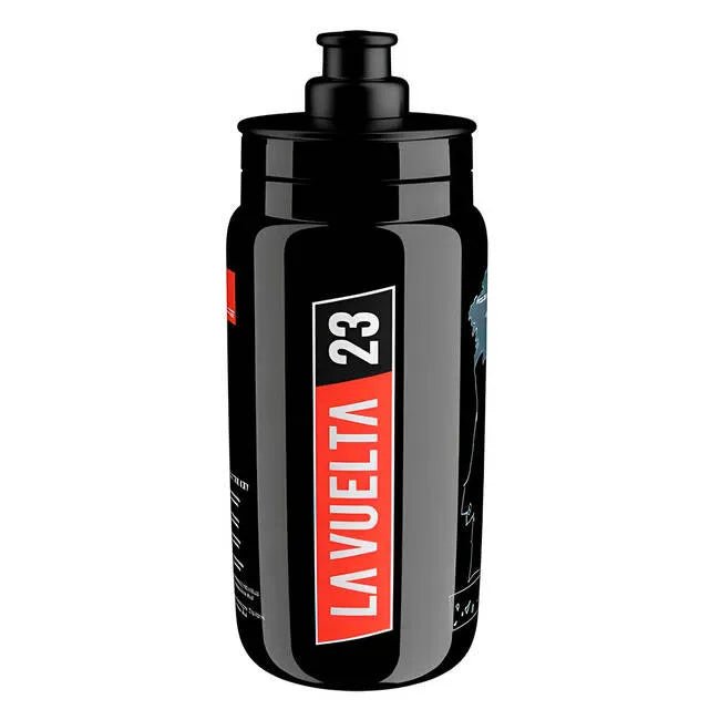 Elite Bottle Fly (Vuelta Black Map) | Cycling Gears Hub - Cycling Gears Hub