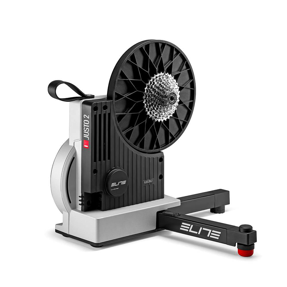 Elite Justo 2 Electromagnetic Direct Drive Smart Bicycle Trainer (Silver) | Cycling Gears Hub - Cycling Gears Hub