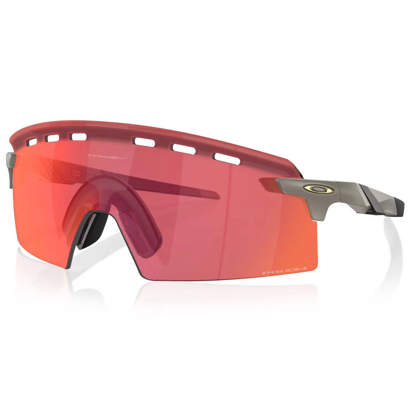 Oakley Encoder Strike Vented Sunglasses – Prizm Trail Torch Lens with Matte Onyx Frame