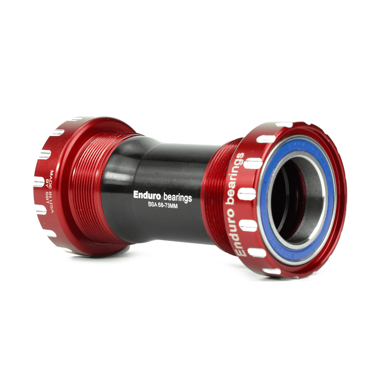 Enduro A/C A5 BSA Bottom Bracket (Red) | Cycling Gears Hub