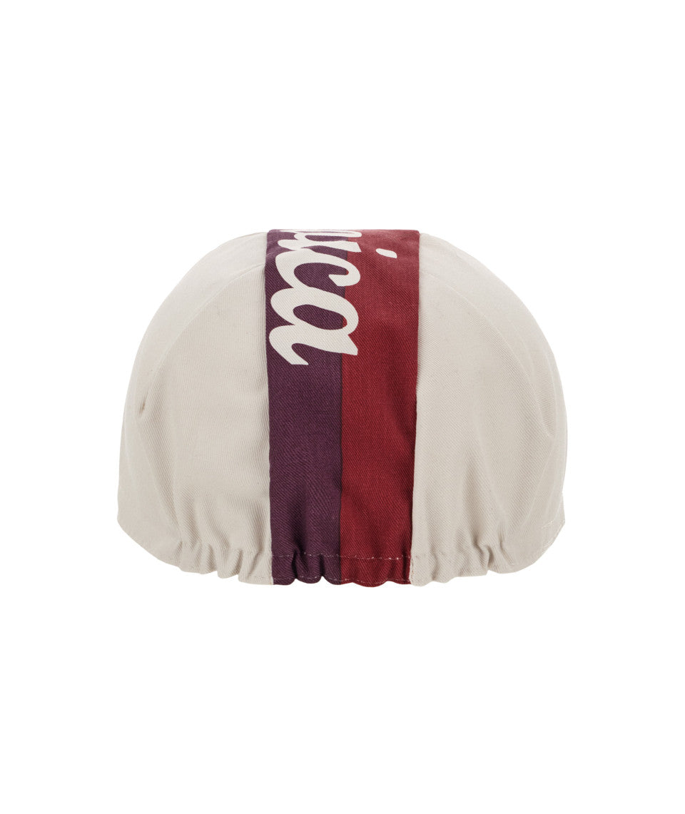 Santini Eroica Quiete Unisex Cycling Cap (Bordeaux) | Cycling Gears Hub