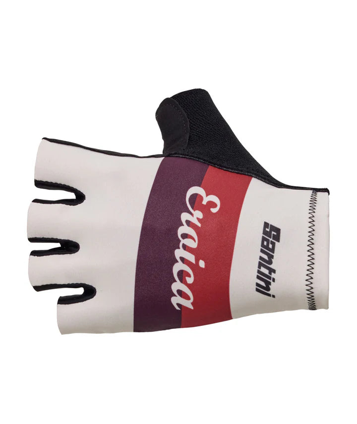 SANTINI EROICA QUIETE GLOVES-BORDEAUX SZ-XL