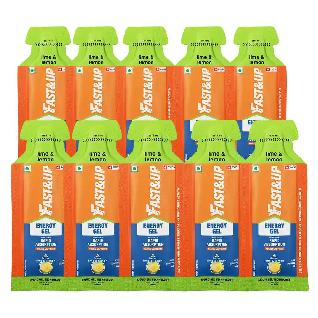Fast&Up Energy Gel (Lime & Lemon) | Cycling Gears Hub - Cycling Gears Hub