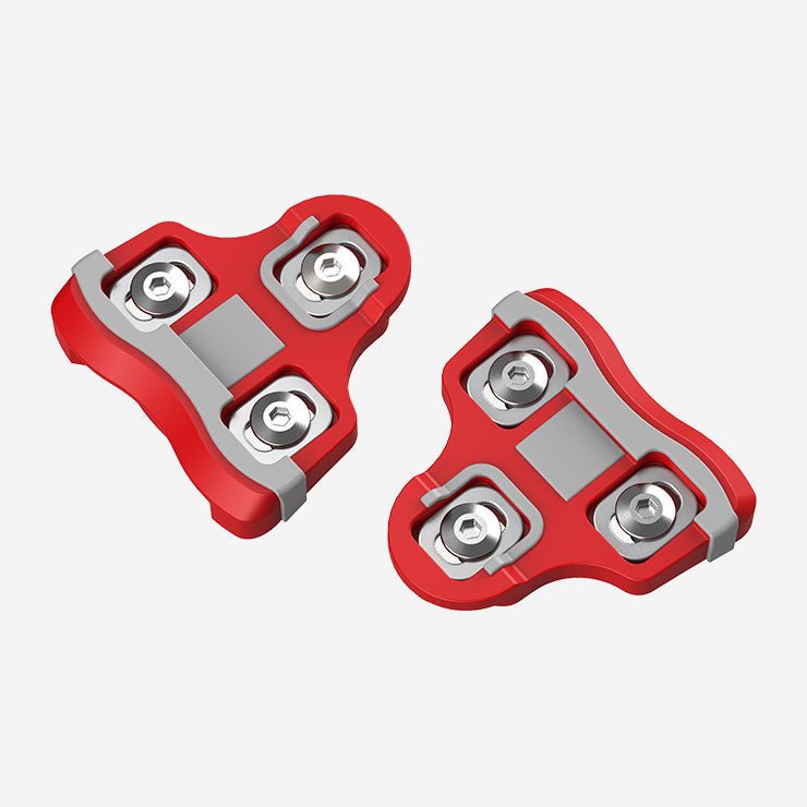 Favero Red Cleats – 6° Float Compatible with LOOK Kéo Pedals - Cycling Gears Hub