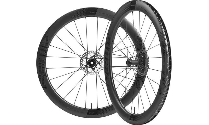 FFWD Ryot55 DT240 Carbon Tubeless Ready Disc Brake Wheel - Shimano/SRAM (Matt Black) | Cycling Gears Hub - Cycling Gears Hub