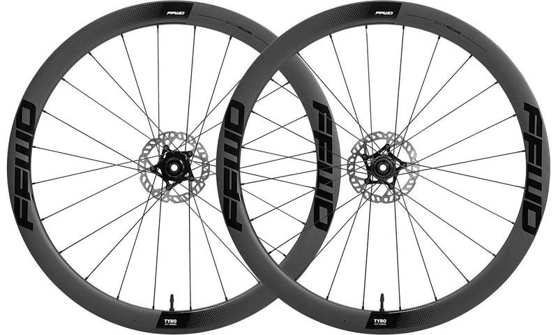 FFWD Tyro Carbon Tubeless Ready Disc Brake Wheel - Shimano (Grey) | Cycling Gears Hub - Cycling Gears Hub