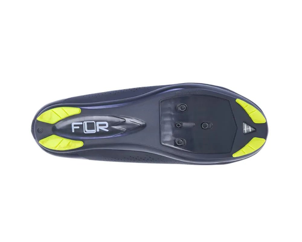 FLR F - 11 Cycling Road Shoe (Black/Neon Yellow) | Cycling Gears Hub - Cycling Gears Hub