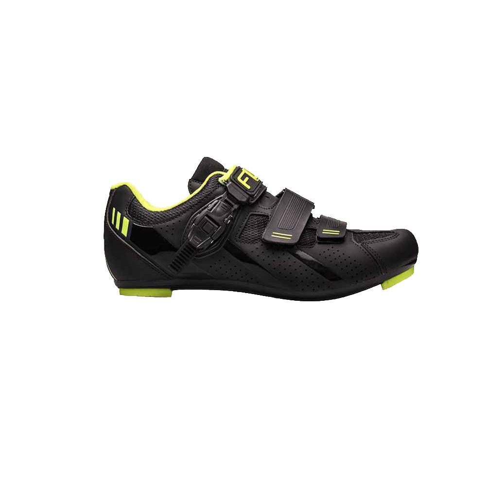 FLR F-15 Road Cycling Shoe (Black Neon Yellow) | Cycling Gears Hub