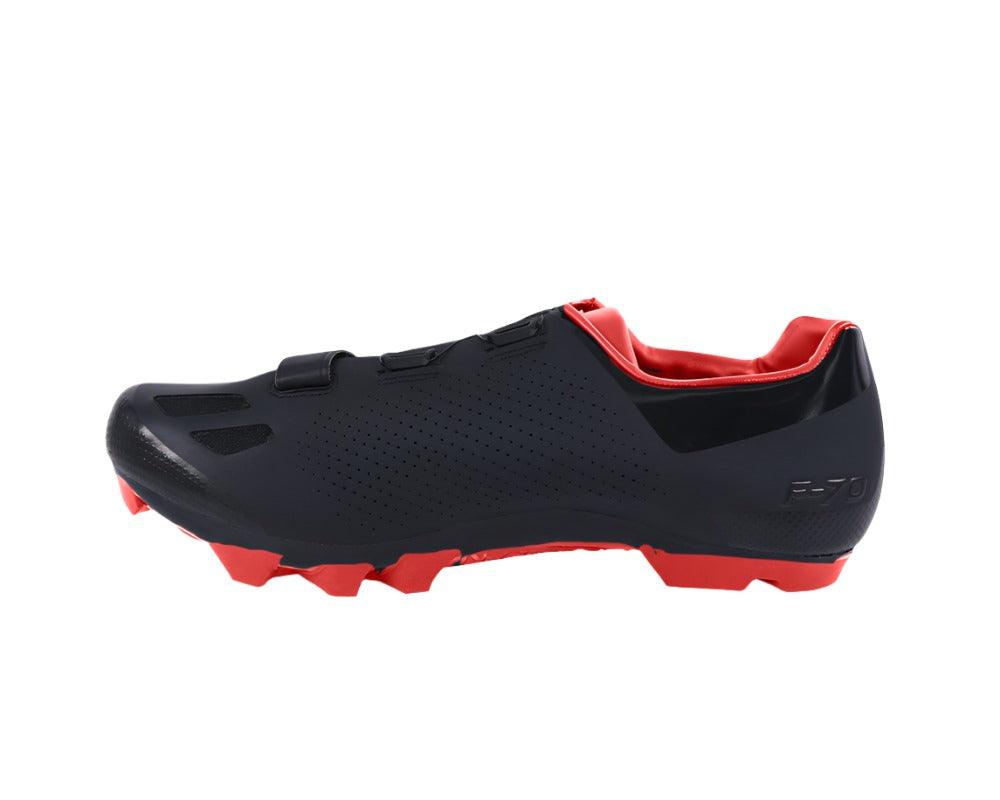FLR F - 70 MTB Cycling Shoe (Black/Red) | Cycling Gears Hub - Cycling Gears Hub