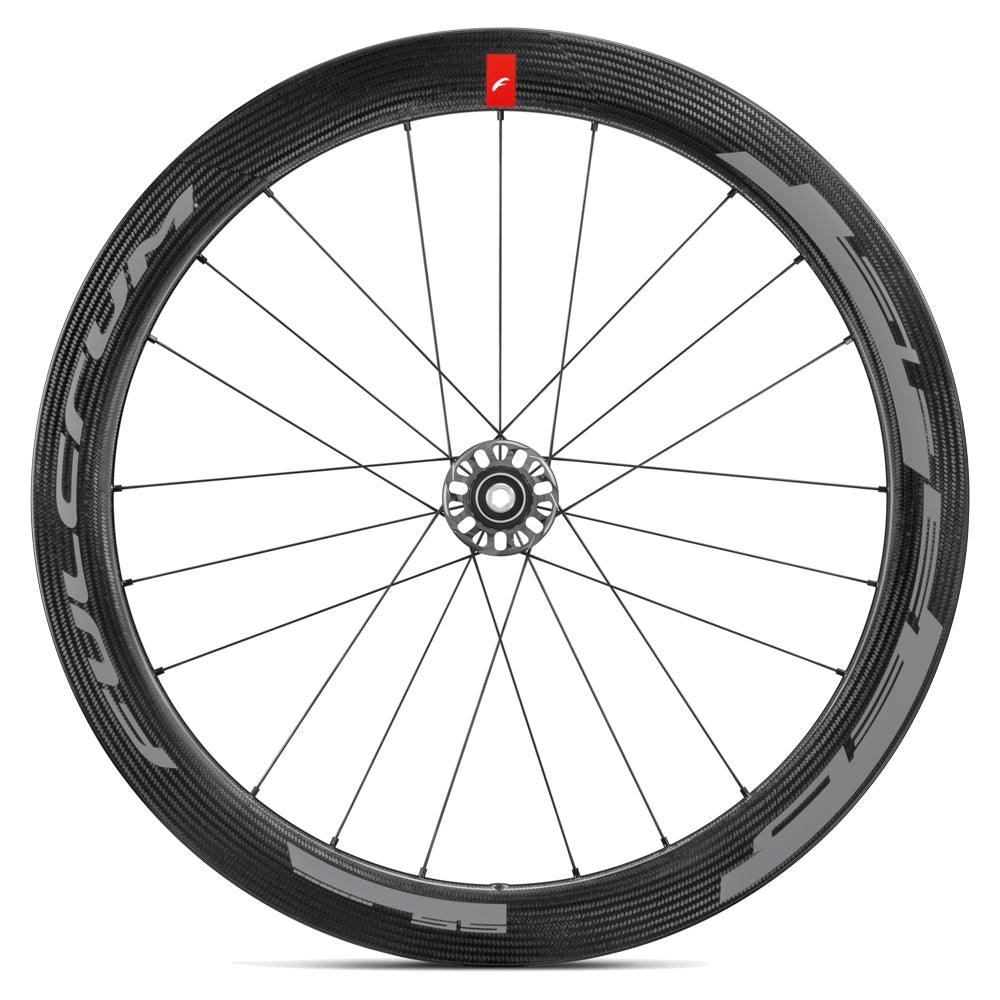Fulcrum Speed 55 Disc Brake Wheelset – Tubeless‑Ready Carbon, Black – 55 mm Aero - Cycling Gears Hub