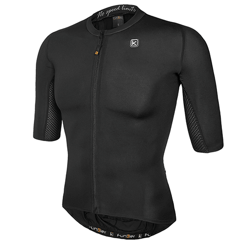 Funkier Cavaliere Mens Cycling Aero Jersey (Black) | Cycling Gears Hub