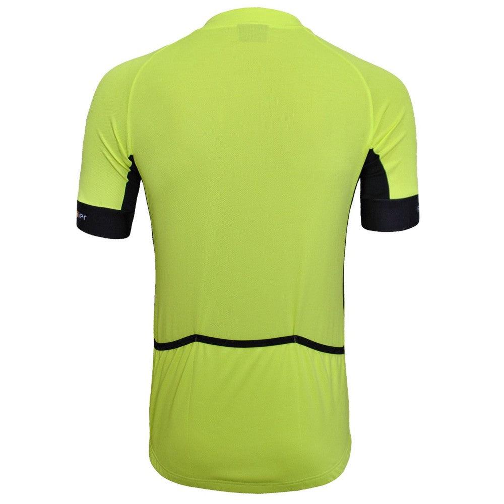 Funkier Cefalu Active Mens Cycling Jersey (Yellow) | Cycling Gears Hub