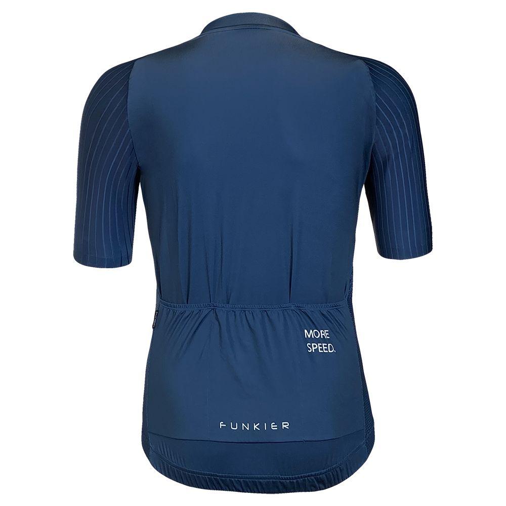 Funkier Rocco Elite Mens Cycling Jersey (Blue) | Cycling Gears Hub