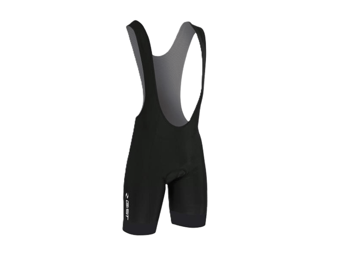 Gist Men's Cycling Bib Shorts (Black) – Pro Fit, Breathable & Padded for Long Rides - Cycling Gears Hub