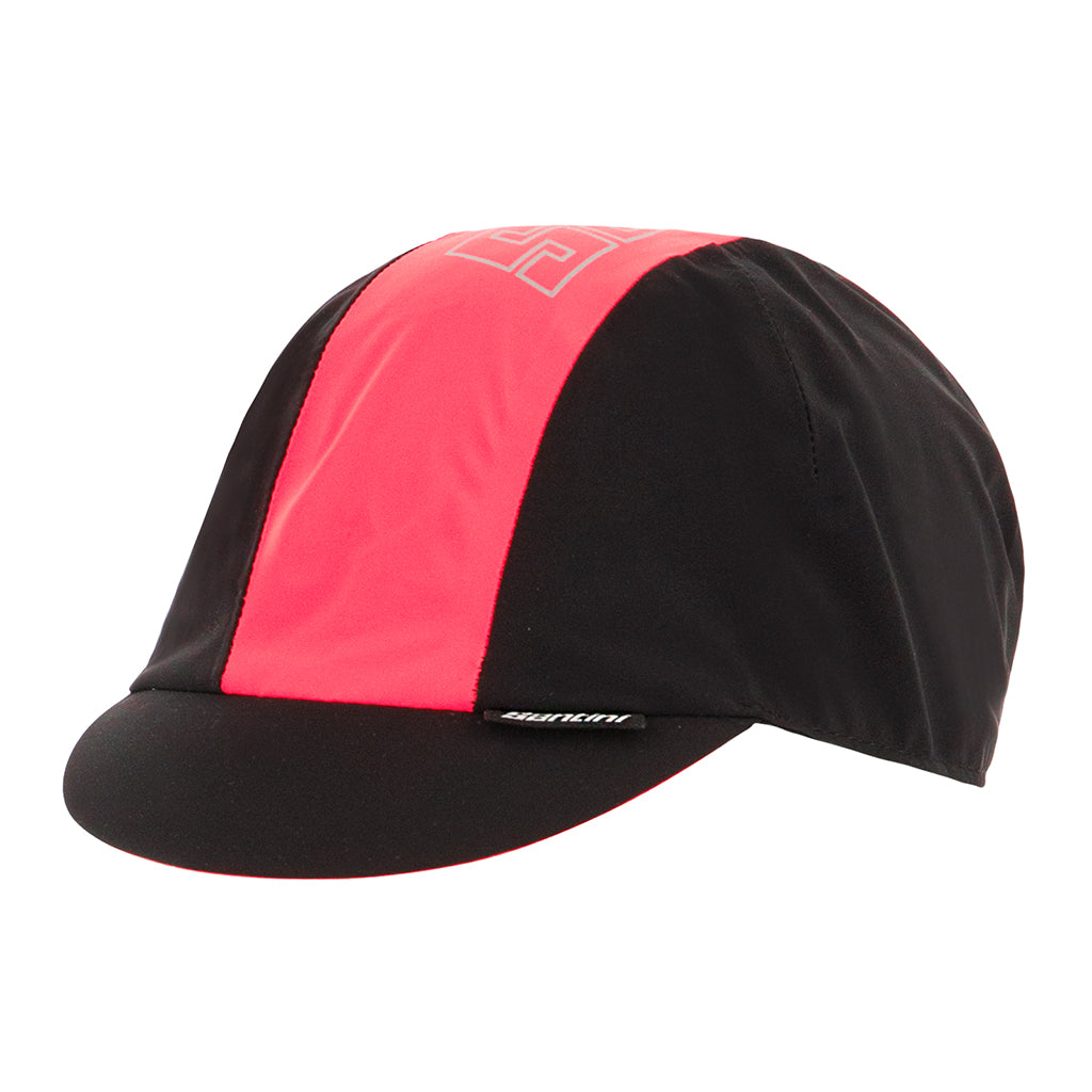 Santini Guard Mercuro Rain Cycling Cap (Granatia) | Cycling Gears Hub