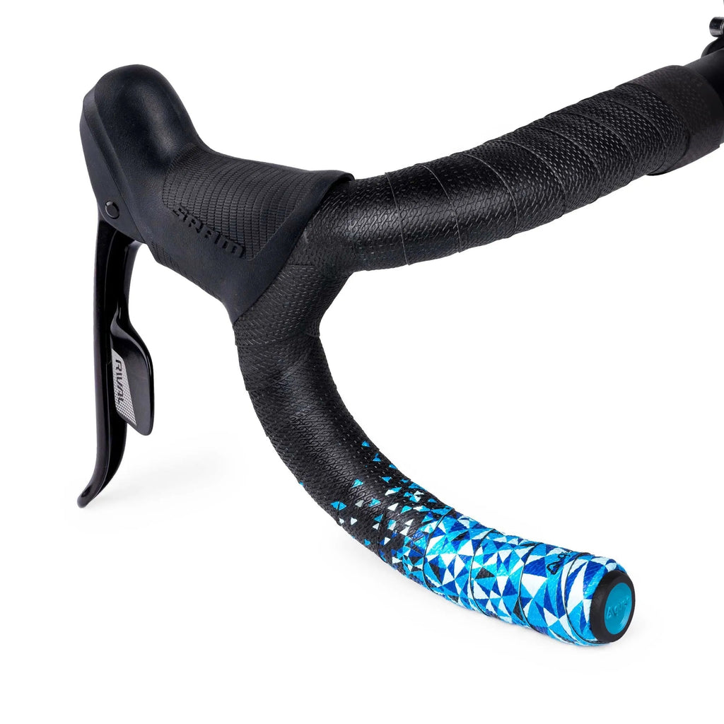 Guee SL Geo Bartape (Black/Blue) | Cycling Gears Hub - Cycling Gears Hub